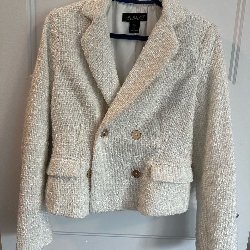 Tweed Rachel Zoe Blazer Small